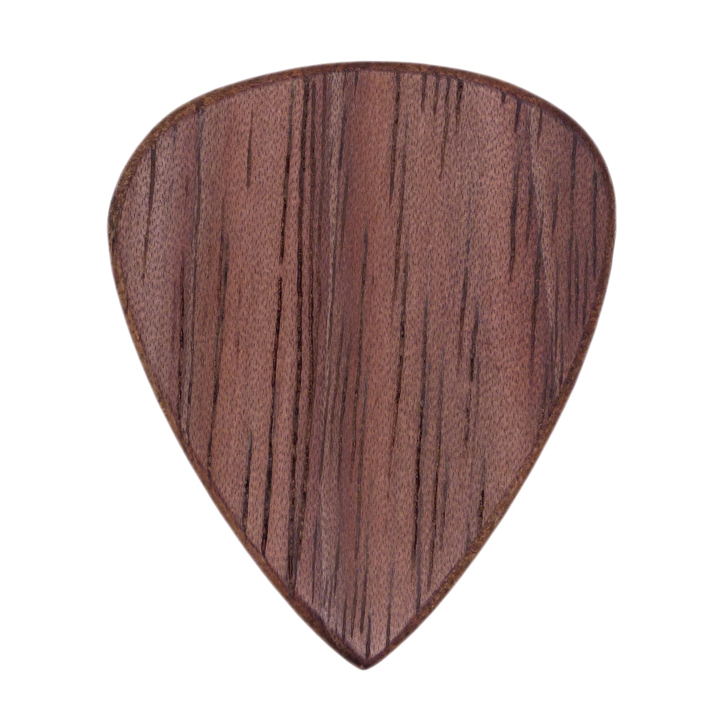 Walnut Wood Guitar Or Bass Pick - 1.5 mm Heavy Gauge - 351 Shape - Natural Finish Handmade Specialty Exotic Plectrum