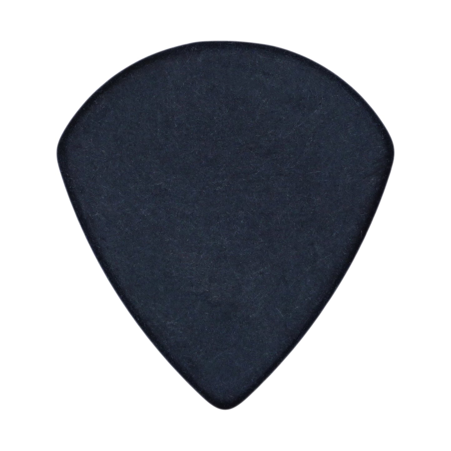 Delrin Black Guitar Or Bass Pick - 1.0 mm Heavy Gauge - Jazz XL Shape