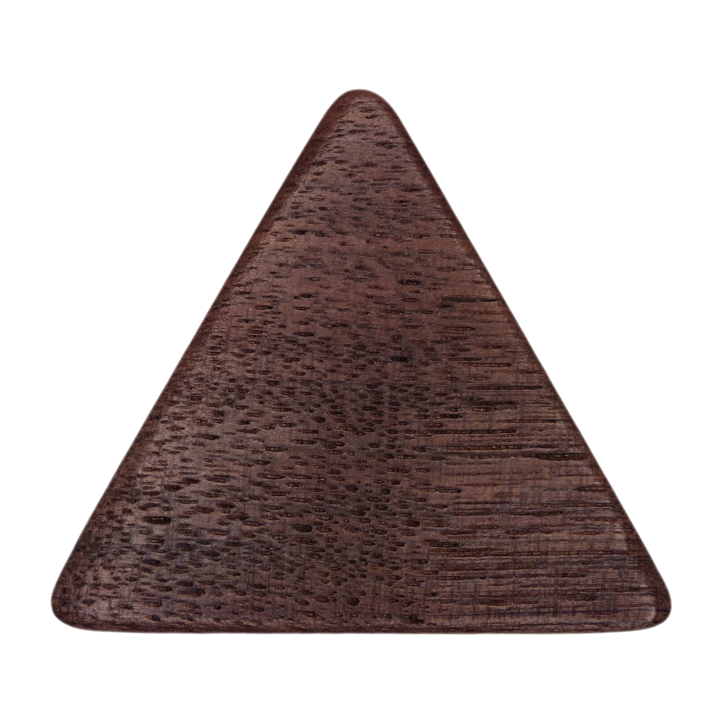 Walnut Wood Guitar Or Bass Pick - 1.5 mm Ultra Heavy Gauge - 355 Large Triangle Shape - Natural Finish Handmade Specialty Exotic Plectrum