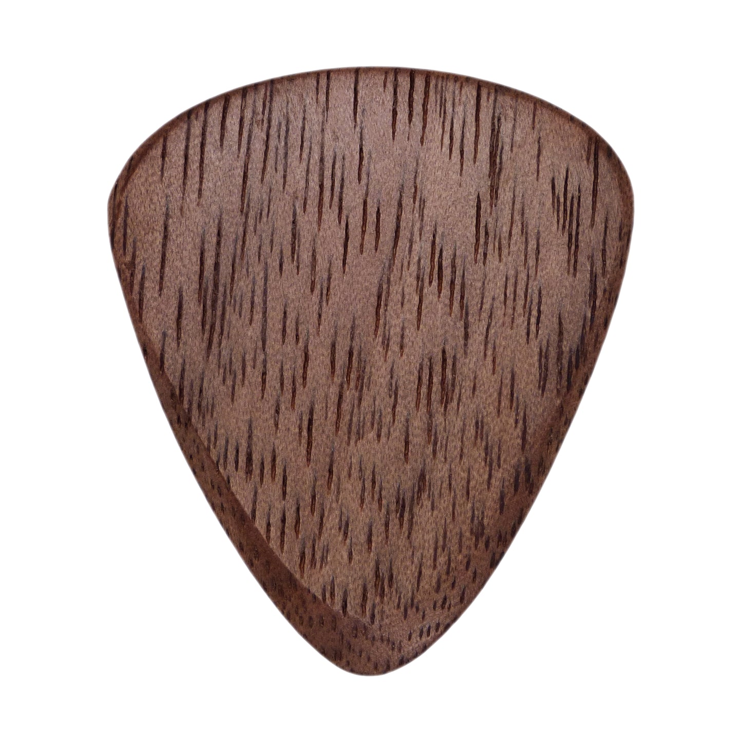 Walnut Wood Guitar Or Bass Pick - 3.0 mm Ultra Heavy Gauge - 351 Wedge Shape - Natural Finish Handmade Specialty Exotic Plectrum