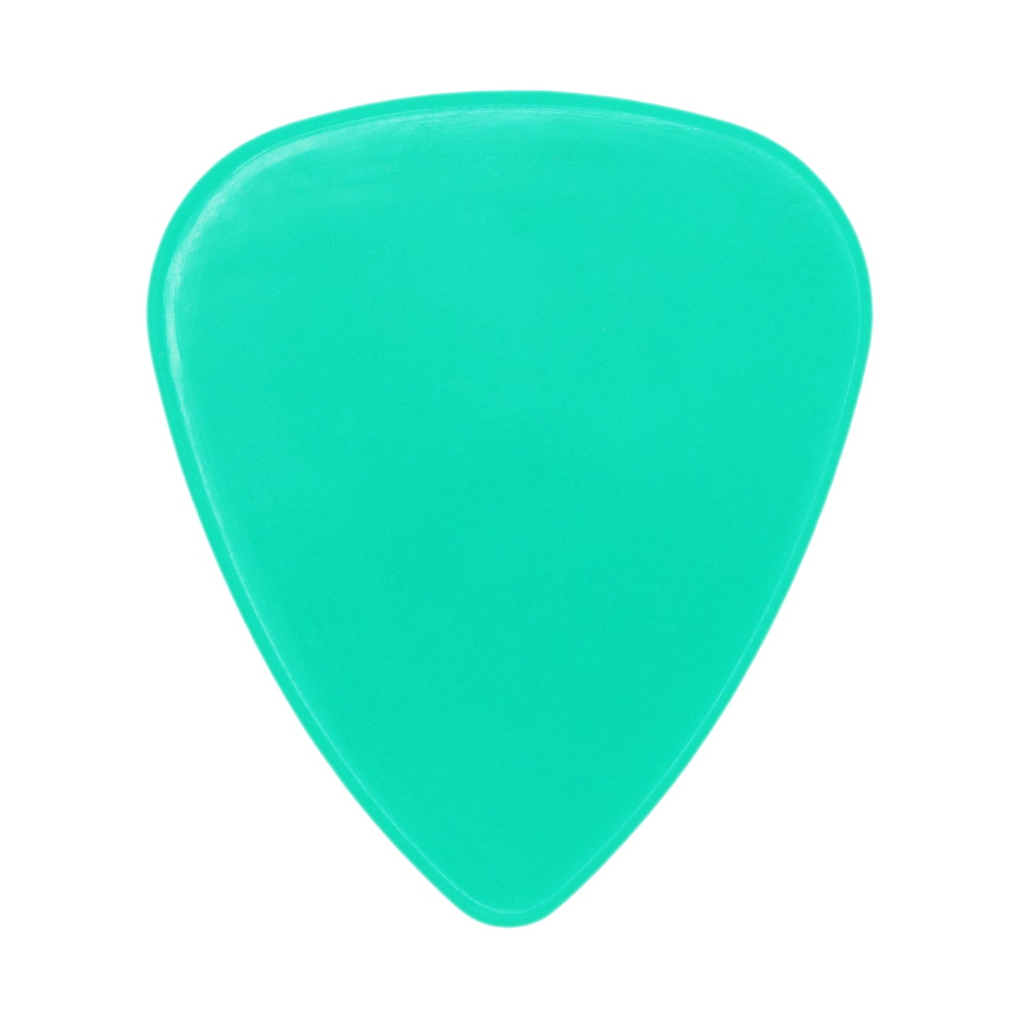 Nylon Aqua Blue Guitar Or Bass Pick - 0.96 mm Heavy Gauge - 351 Shape