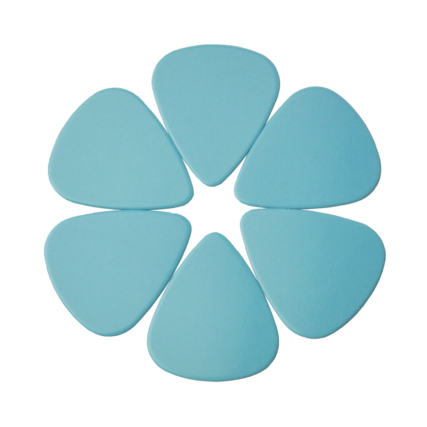 Celluloid Light Blue Guitar Or Bass Pick - 0.71 mm Medium Gauge - 351 Shape