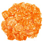 Celluloid Orange Pearl Guitar Or Bass Pick - 0.46 mm Light Gauge - 330 Medium Home Plate Shape