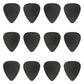 Delrin Black Guitar Or Bass Pick - 1.5 mm Ultra Heavy Gauge - 351 Shape