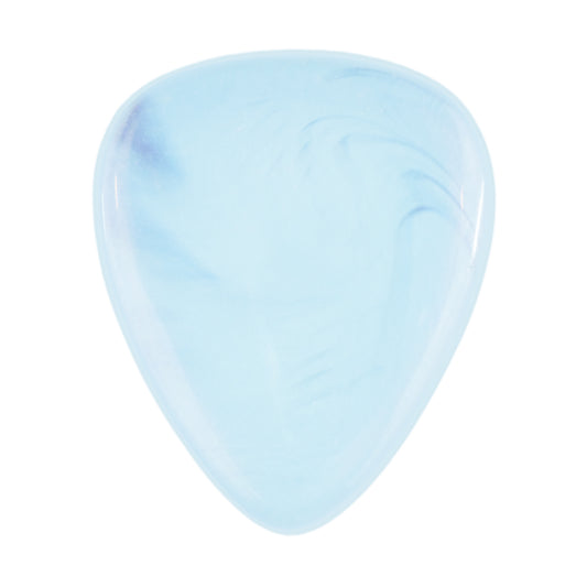 Opalite Gemstone Guitar Or Bass Pick - 3.0 mm Ultra Heavy Gauge - 351 Shape - Specialty Handmade Exotic Plectrum