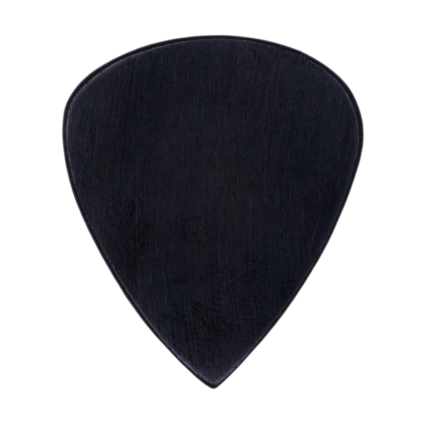 Ebony Wood Guitar Or Bass Pick - 1.5 mm Heavy Gauge - 351 Shape - Natural Finish Handmade Specialty Exotic Plectrum