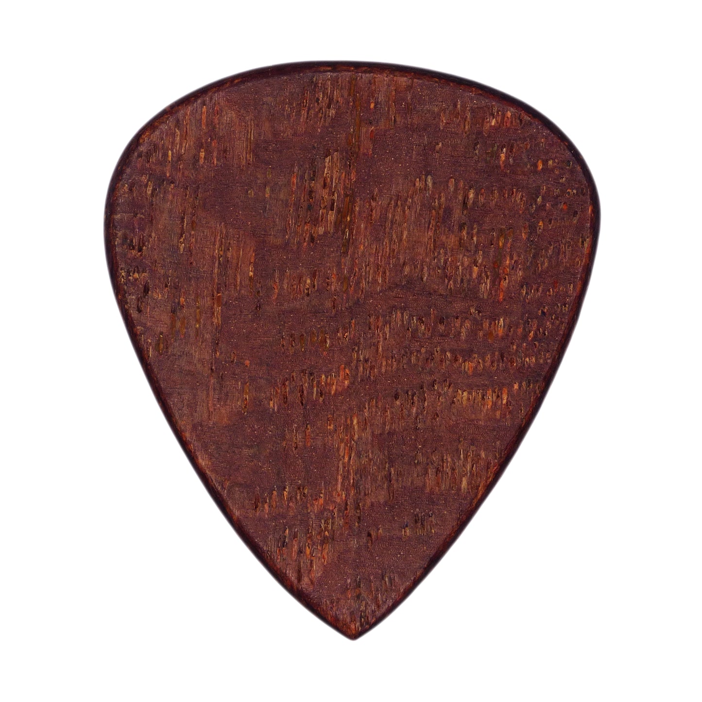 Mahogany Wood Guitar Or Bass Pick - 1.5 mm Heavy Gauge - 351 Shape - Natural Finish Handmade Specialty Exotic Plectrum