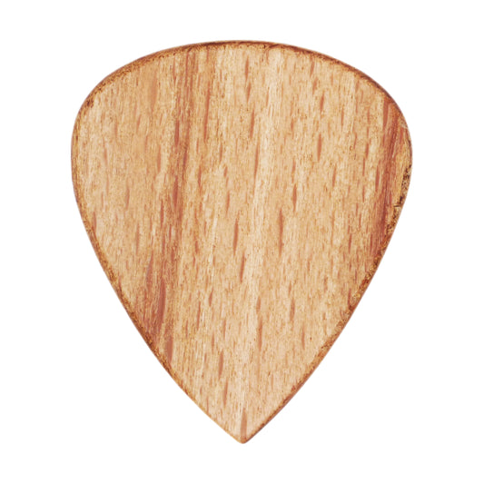 Light Steamed Beech Wood Guitar Or Bass Pick - 1.5 mm Heavy Gauge - 351 Shape - Natural Finish Handmade Specialty Exotic Plectrum