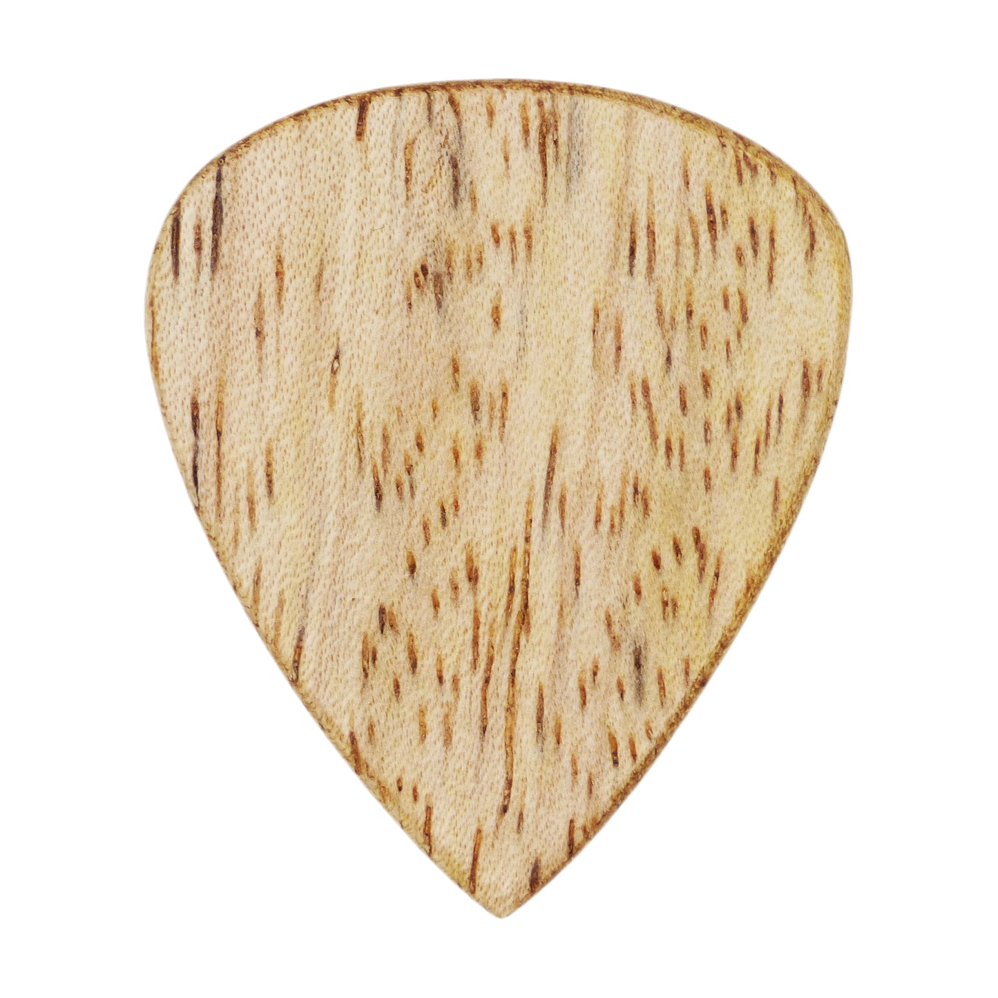 Mango Wood Guitar Or Bass Pick - 1.5 mm Heavy Gauge - 351 Shape - Natural Finish Handmade Specialty Exotic Plectrum