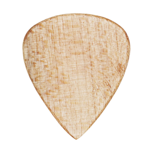 Maple Wood Guitar Or Bass Pick - 1.5 mm Heavy Gauge - 351 Shape - Natural Finish Handmade Specialty Exotic Plectrum