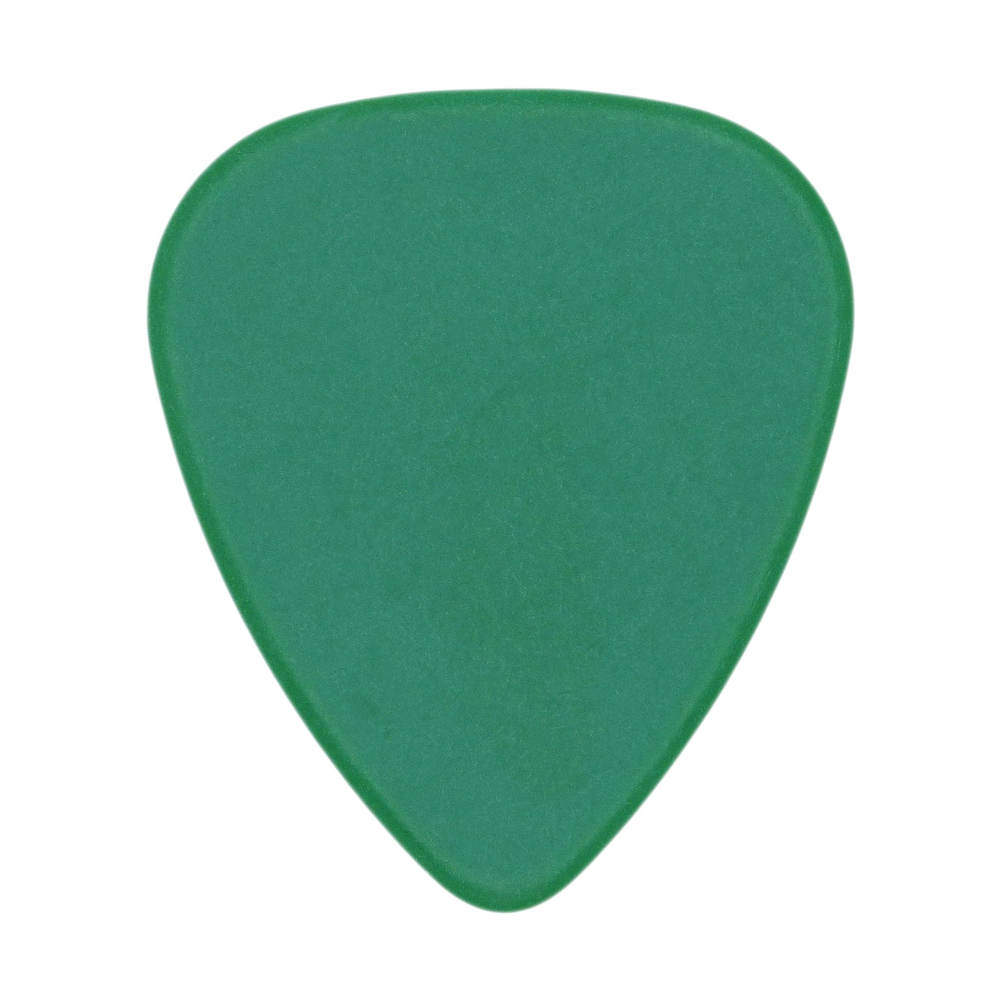 Delrin Dark Green Guitar Or Bass Pick - 1.5 mm Ultra Heavy Gauge - 351 Shape