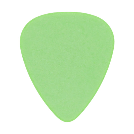 Delrin Light Green Guitar Or Bass Pick - 0.70 mm Medium Gauge - 351 Shape