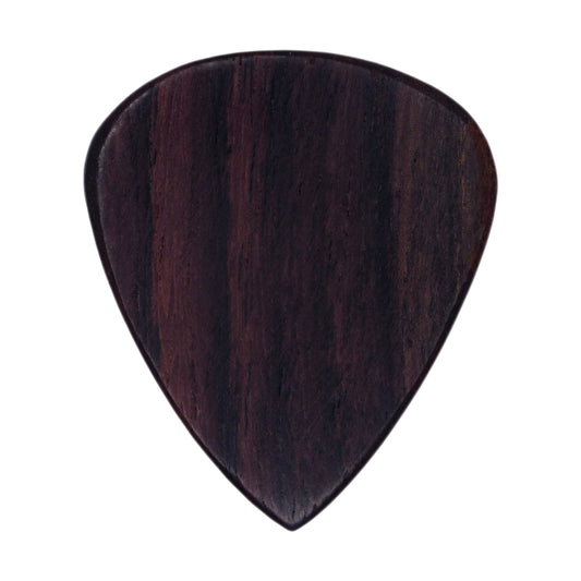 Rosewood Guitar Or Bass Pick - 1.5 mm Heavy Gauge - 351 Shape - Natural Finish Handmade Specialty Exotic Plectrum