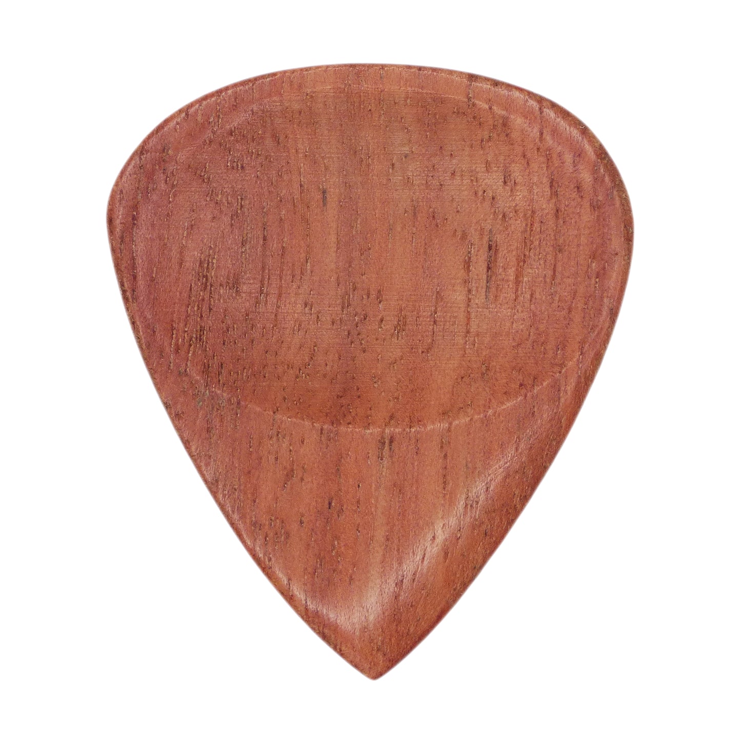 Eucalyptus Wood Guitar Or Bass Pick - 3.0 mm Ultra Heavy Gauge - 351 Groove Shape - Natural Finish Handmade Specialty Exotic Plectrum