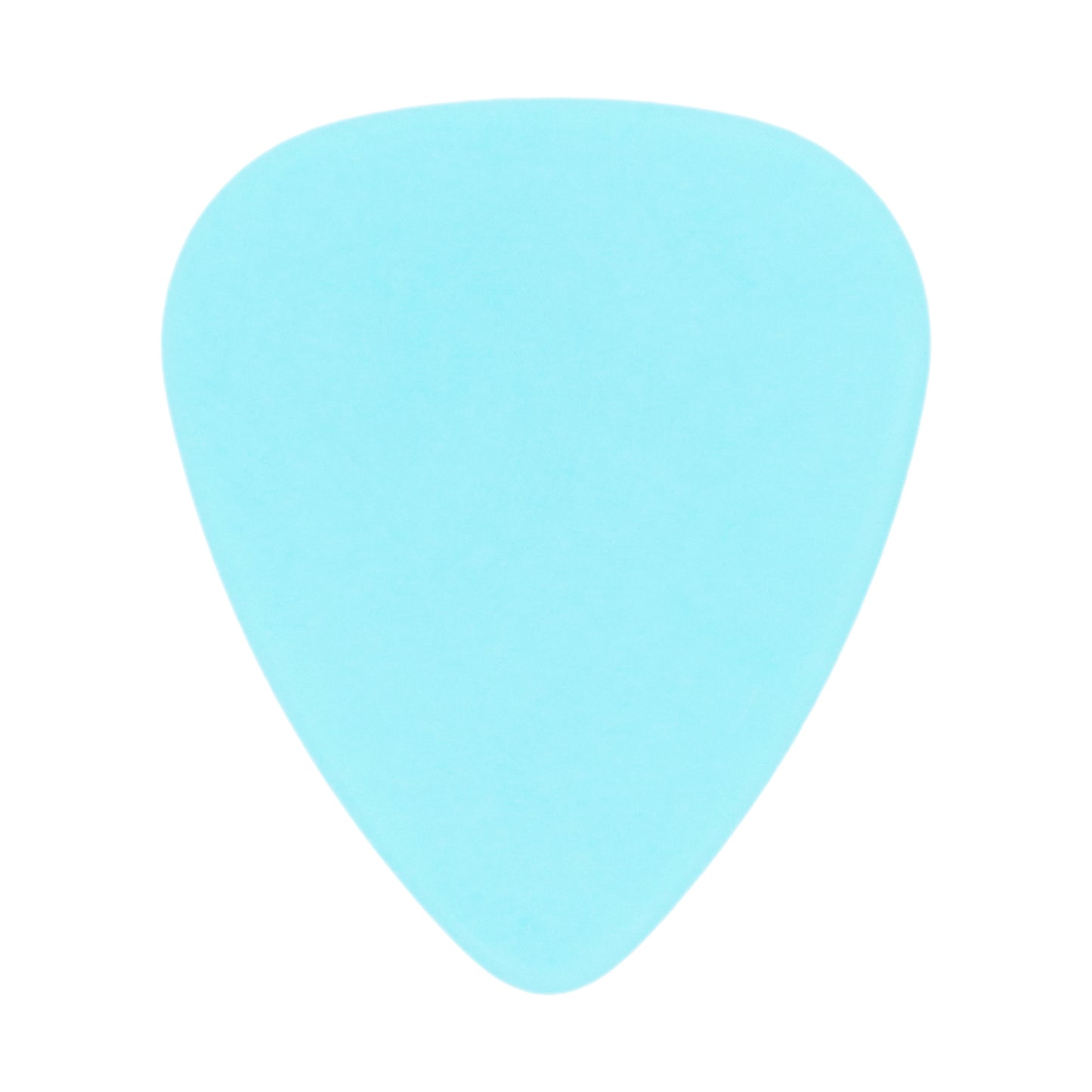 Delrin Light Blue Guitar Or Bass Pick - 1.0 mm Heavy Gauge - 351 Shape