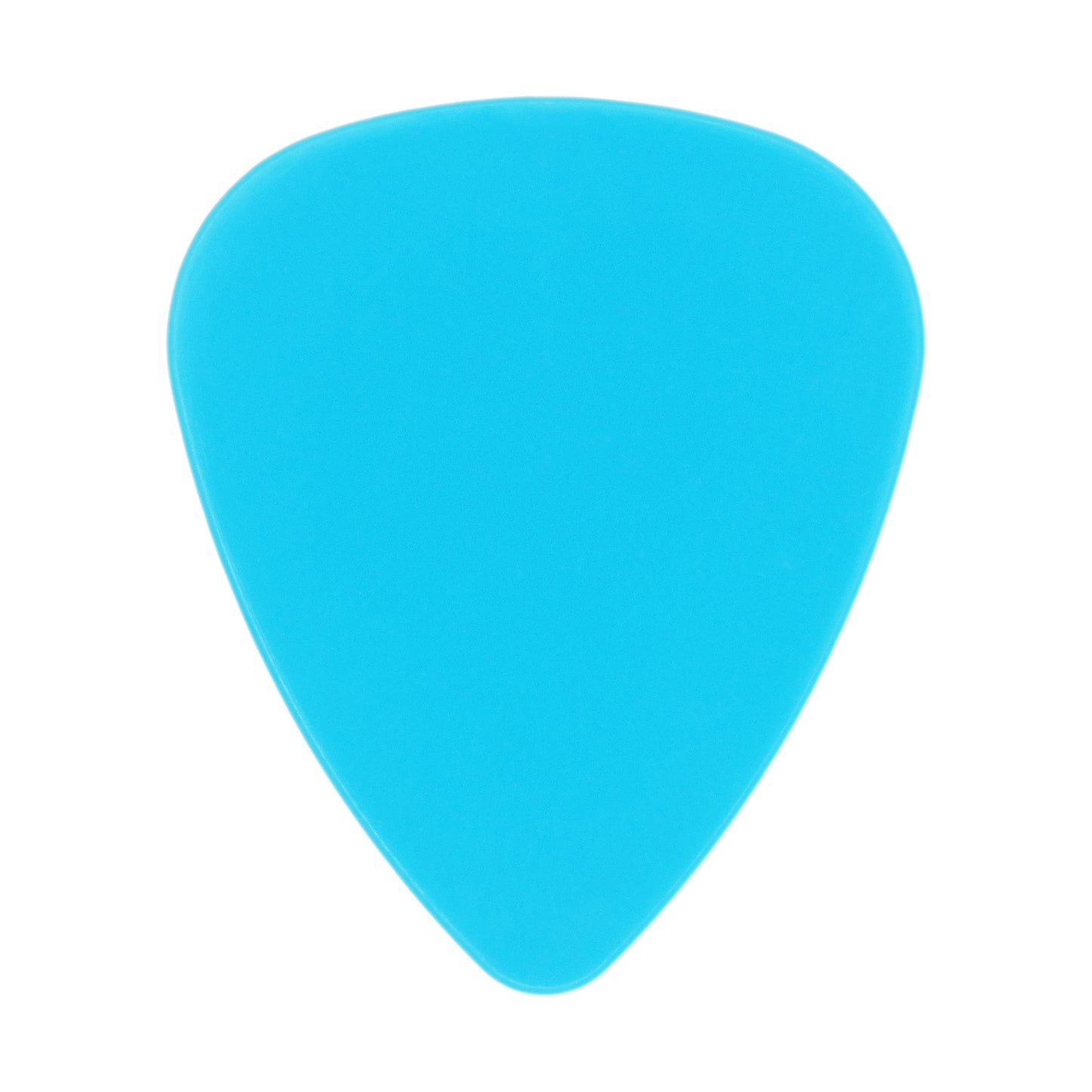 ABS Plastic Light Blue Guitar Or Bass Pick - 0.71 mm Medium Gauge - 351 Shape