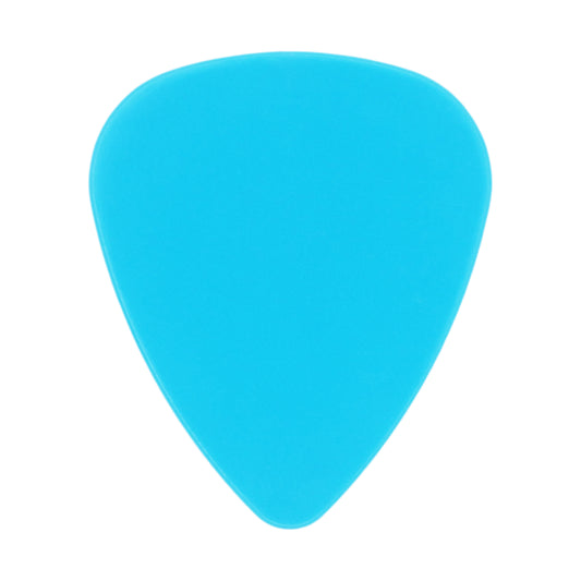 ABS Plastic Light Blue Guitar Or Bass Pick - 0.71 mm Medium Gauge - 351 Shape