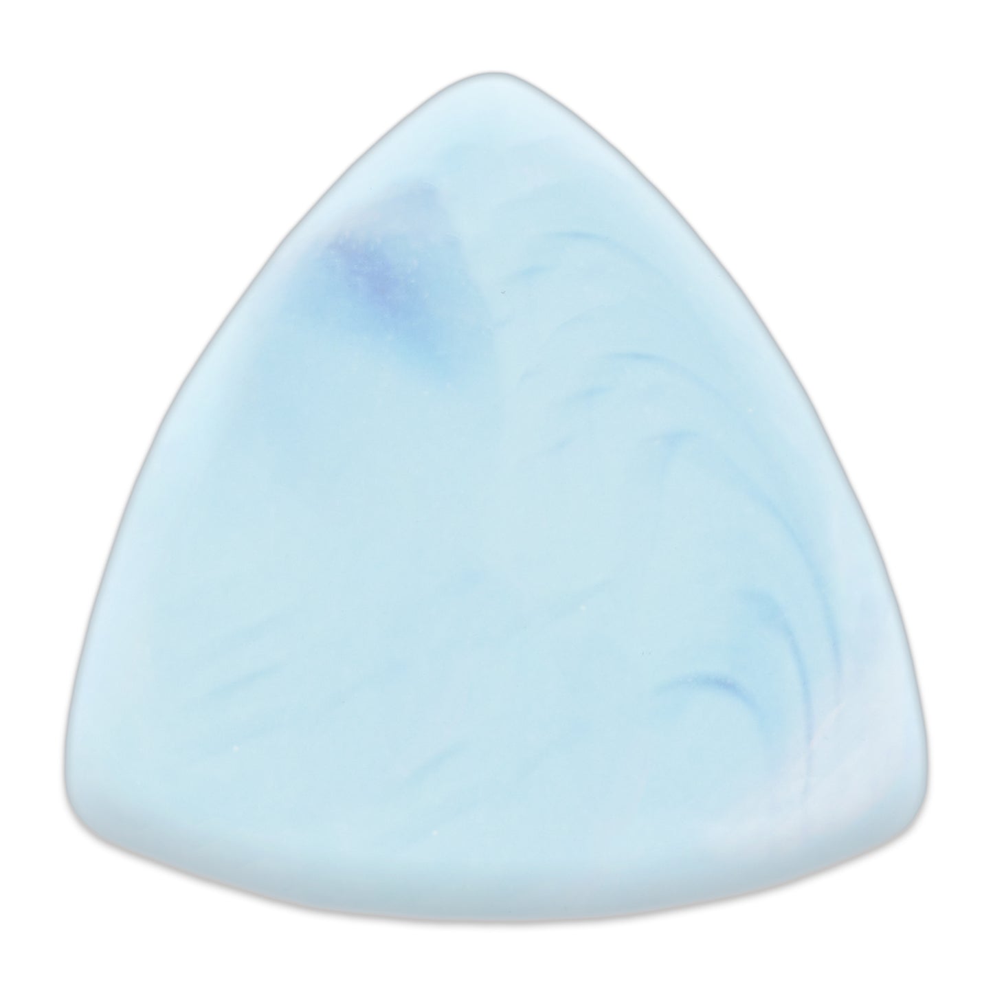 Opalite Stone Guitar Or Bass Pick - 3.0 mm Ultra Heavy Gauge - 346 Rounded Triangle Shape - Specialty Handmade Gemstone Exotic Plectrum