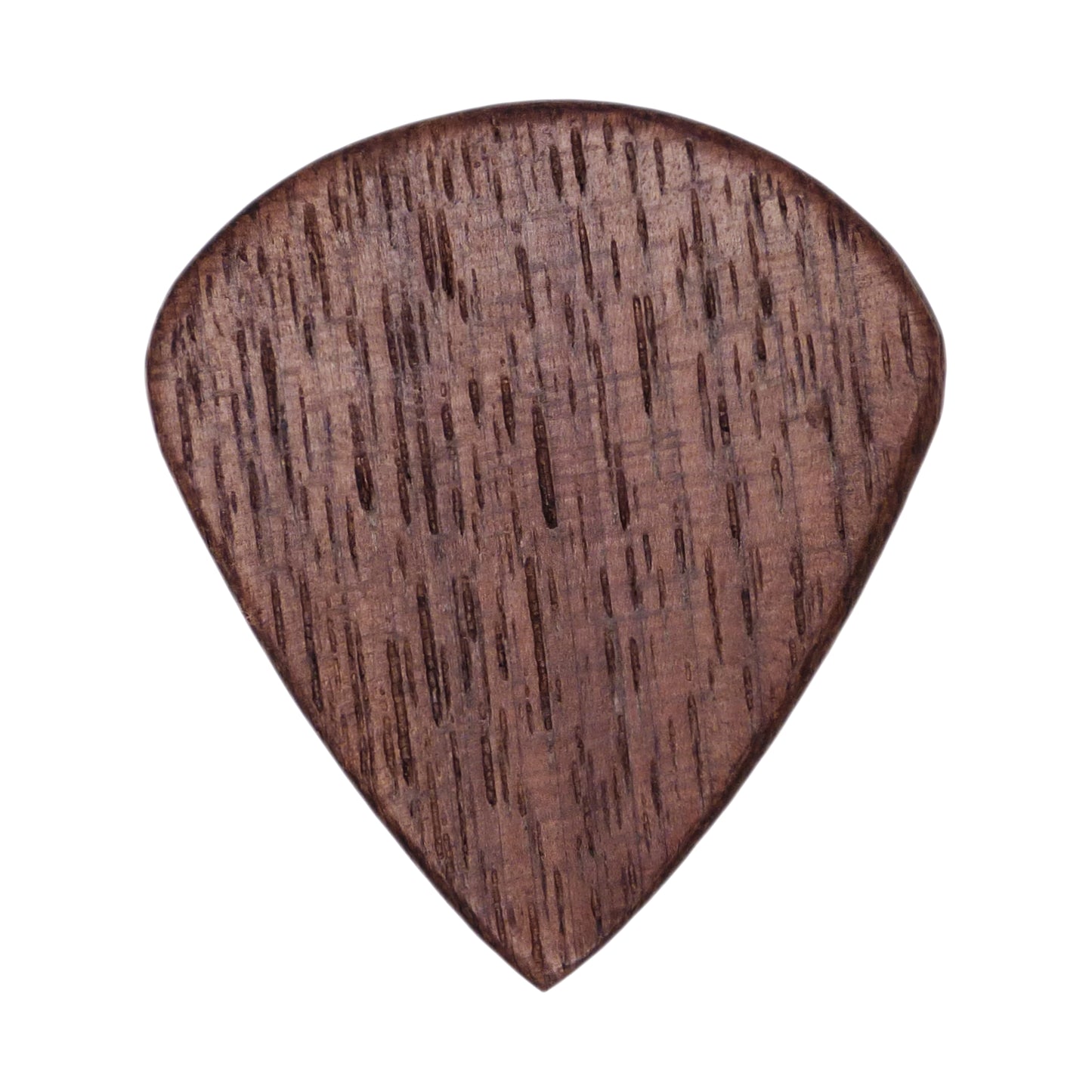 Walnut Wood Guitar Or Bass Pick - 1.5 mm Ultra Heavy Gauge - Jazz Shape - Natural Finish Handmade Specialty Exotic Plectrum