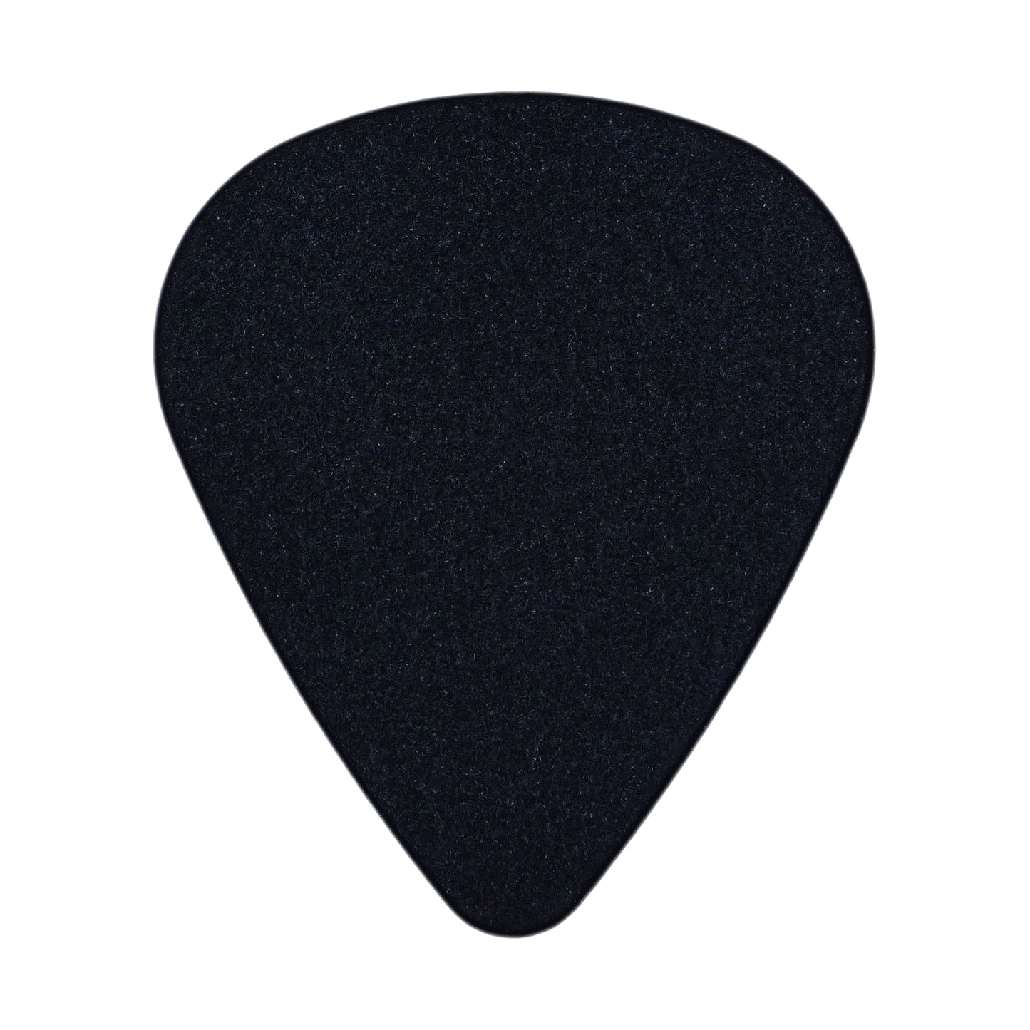 Textured ABS Plastic Black Guitar Or Bass Pick - 1.0 mm Heavy Gauge - 351 Shape