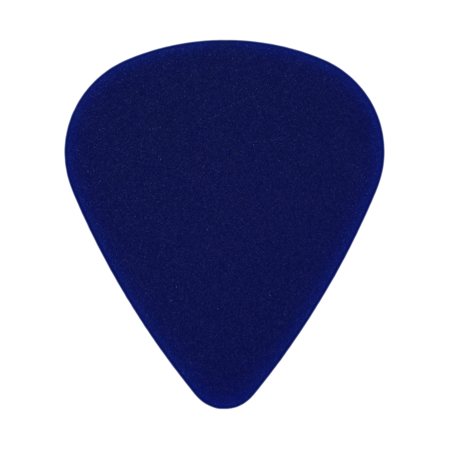 Textured ABS Plastic Dark Blue Guitar Or Bass Pick - 0.60 mm Medium Light Gauge - 351 Shape