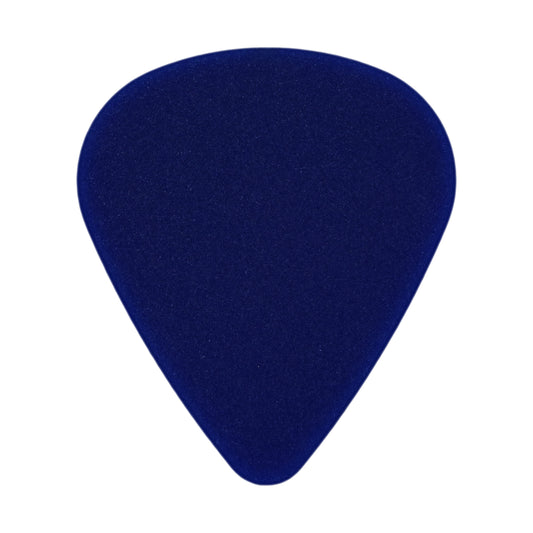 Textured ABS Plastic Dark Blue Guitar Or Bass Pick - 0.60 mm Medium Light Gauge - 351 Shape