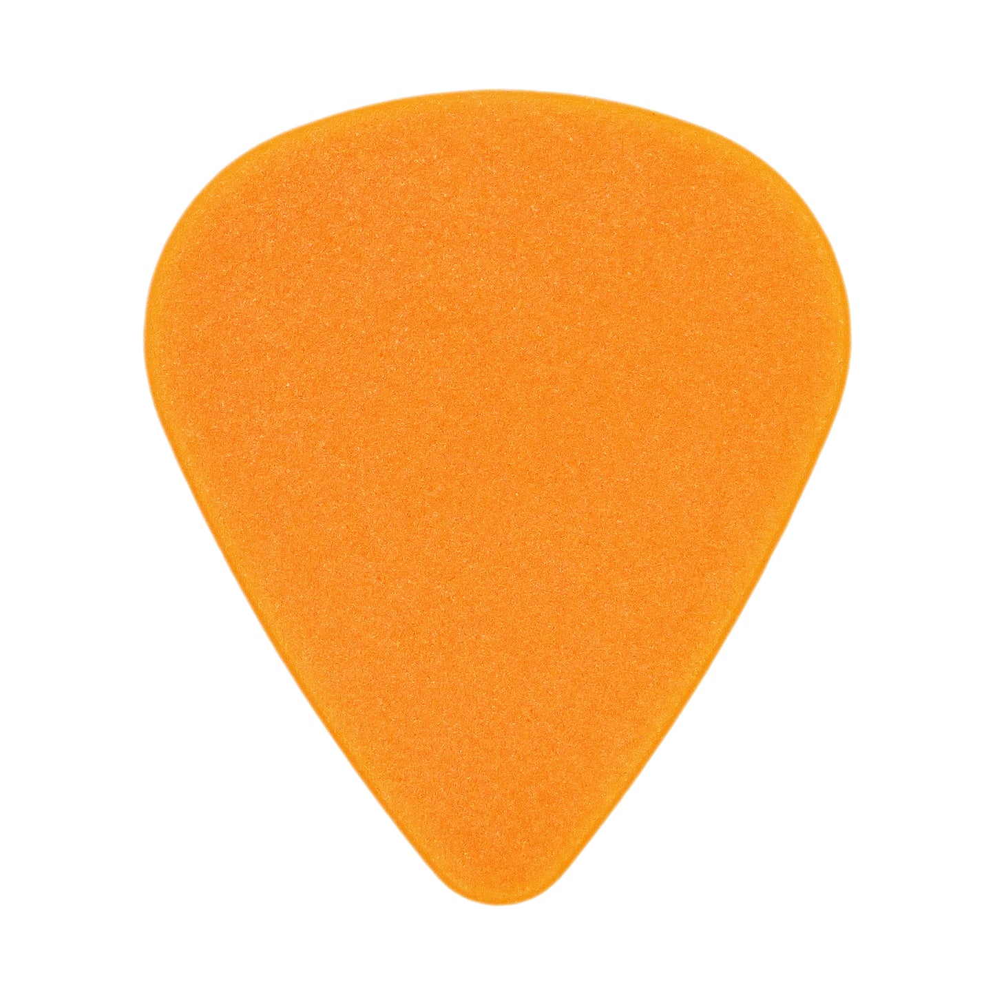 Textured ABS Plastic Orange Guitar Or Bass Pick - 0.71 mm Medium Gauge - 351 Shape