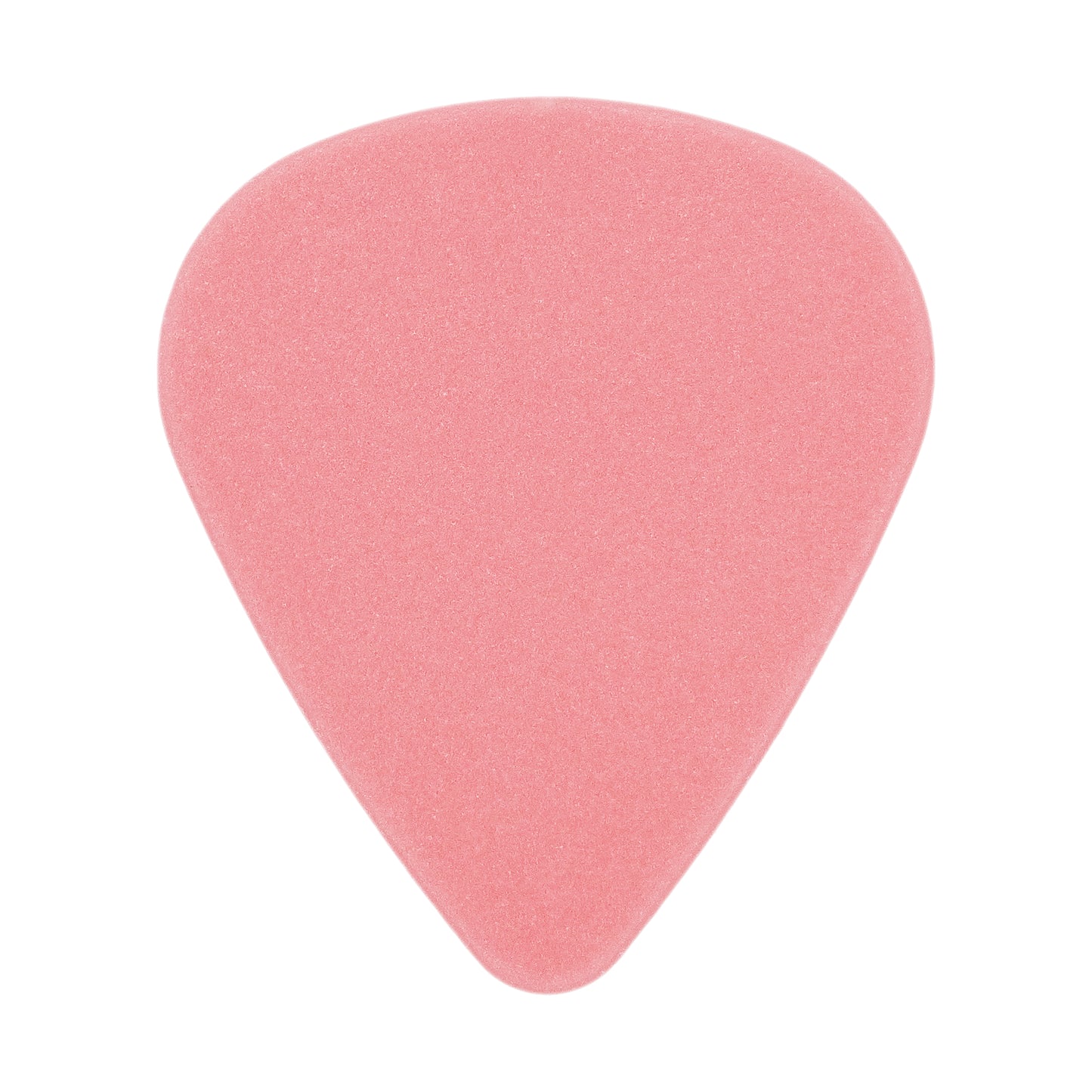 Textured ABS Plastic Pink Guitar Or Bass Pick - 0.71 mm Medium Gauge - 351 Shape