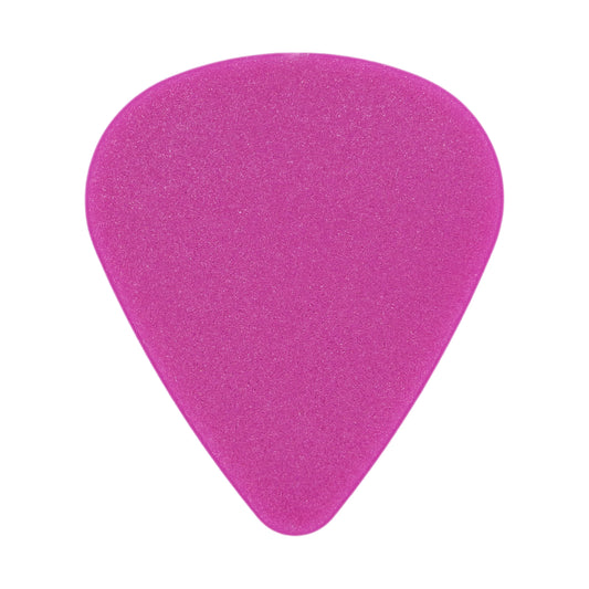 Textured ABS Plastic Purple Guitar Or Bass Pick - 0.60 mm Medium Light Gauge - 351 Shape