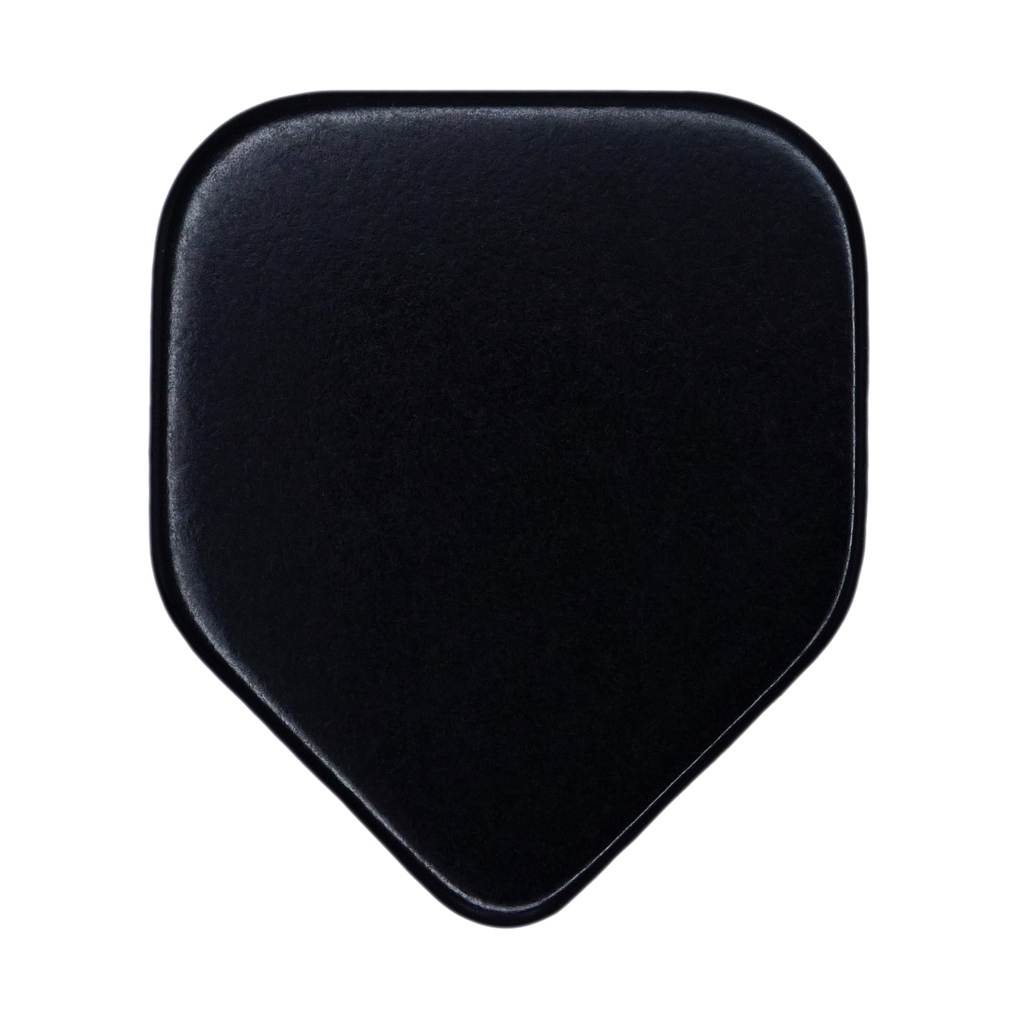 Celluloid Black Guitar Or Bass Pick - 0.96 mm Heavy Gauge - 330 Medium Home Plate Shape