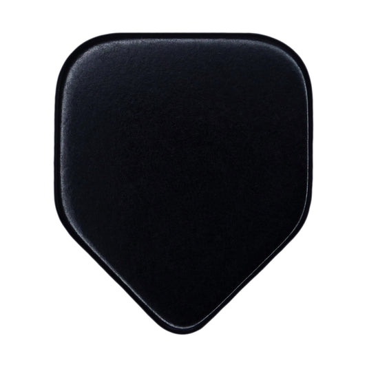 Celluloid Black Guitar Or Bass Pick - 0.96 mm Heavy Gauge - 330 Medium Home Plate Shape