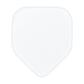 Celluloid Clear Guitar Or Bass Pick - 0.96 mm Heavy Gauge - 330 Medium Home Plate Shape