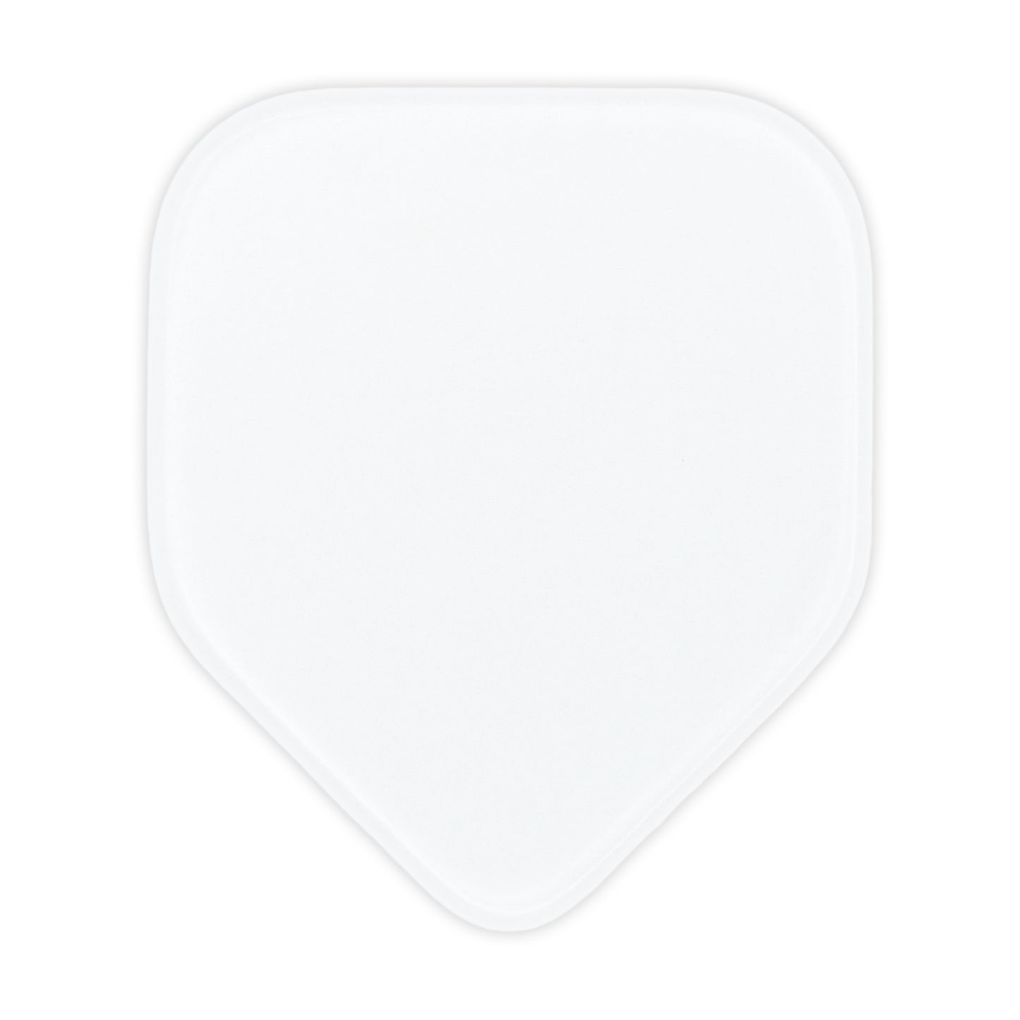 Celluloid Clear Guitar Or Bass Pick - 0.96 mm Heavy Gauge - 330 Medium Home Plate Shape