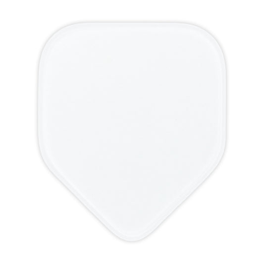 Celluloid Clear Guitar Or Bass Pick - 0.96 mm Heavy Gauge - 330 Medium Home Plate Shape