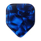 Celluloid Dark Blue Pearl Guitar Or Bass Pick - 0.96 mm Heavy Gauge - 330 Medium Home Plate Shape