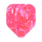 Celluloid Pink Pearl Guitar Or Bass Pick - 0.96 mm Heavy Gauge - 330 Medium Home Plate Shape