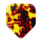 Celluloid Vintage Tortoise Shell Guitar Or Bass Pick - 0.96 mm Heavy Gauge - 330 Medium Home Plate Shape