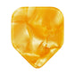 Celluloid Yellow Pearl Guitar Or Bass Pick - 0.96 mm Heavy Gauge - 330 Medium Home Plate Shape