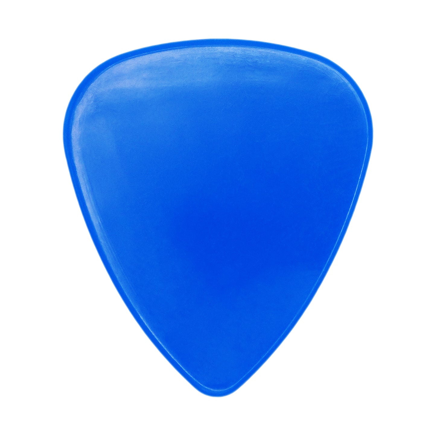 Nylon Blue Guitar Or Bass Pick - 0.96 mm Heavy Gauge - 351 Shape