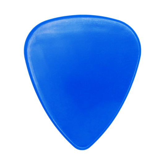 Nylon Blue Guitar Or Bass Pick - 0.96 mm Heavy Gauge - 351 Shape