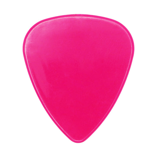 Nylon Hot Pink Guitar Or Bass Pick - 0.96 mm Heavy Gauge - 351 Shape
