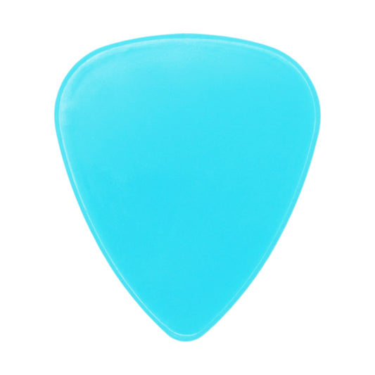 Nylon Light Blue Guitar Or Bass Pick - 0.96 mm Heavy Gauge - 351 Shape