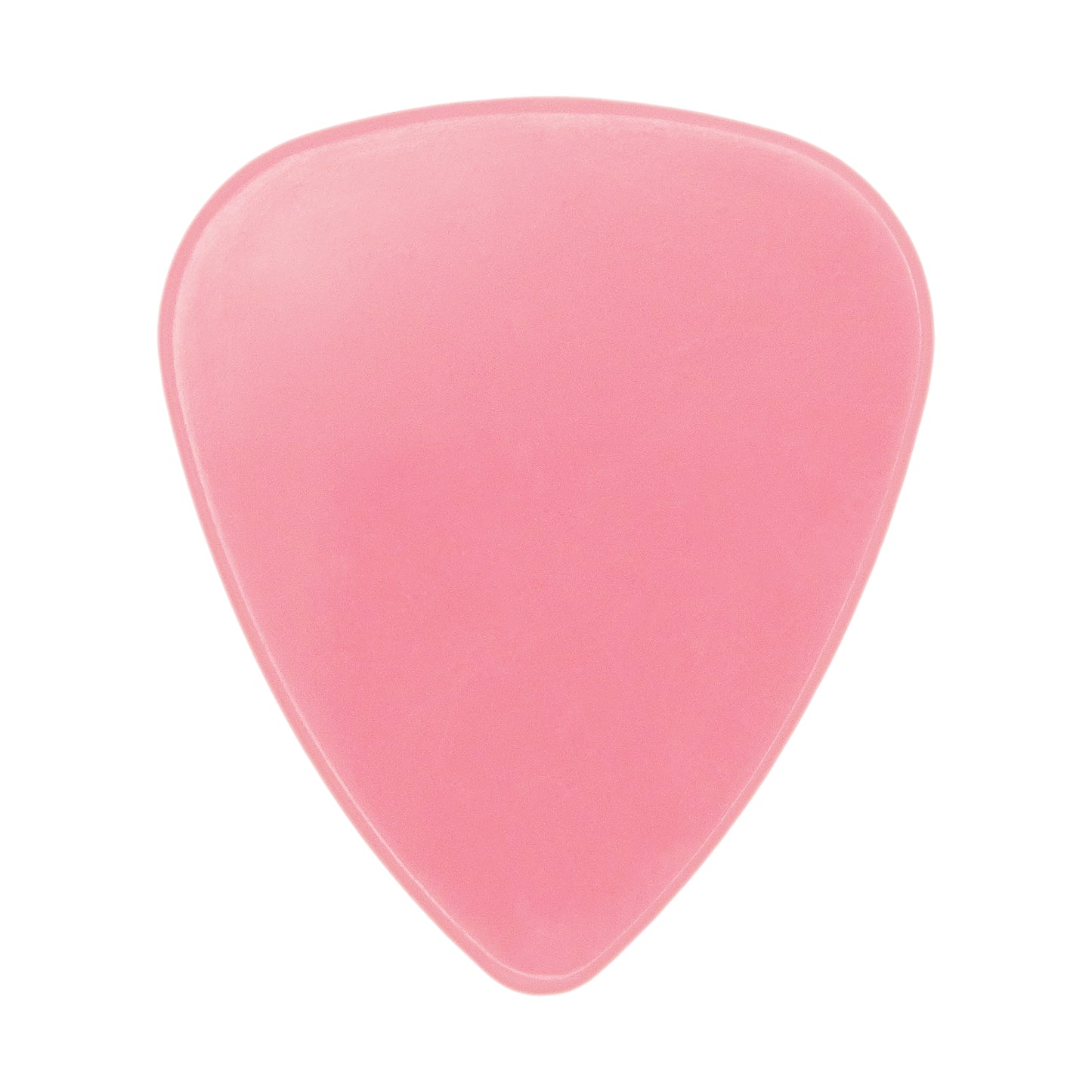 Nylon Pink Guitar Or Bass Pick - 0.96 mm Heavy Gauge - 351 Shape