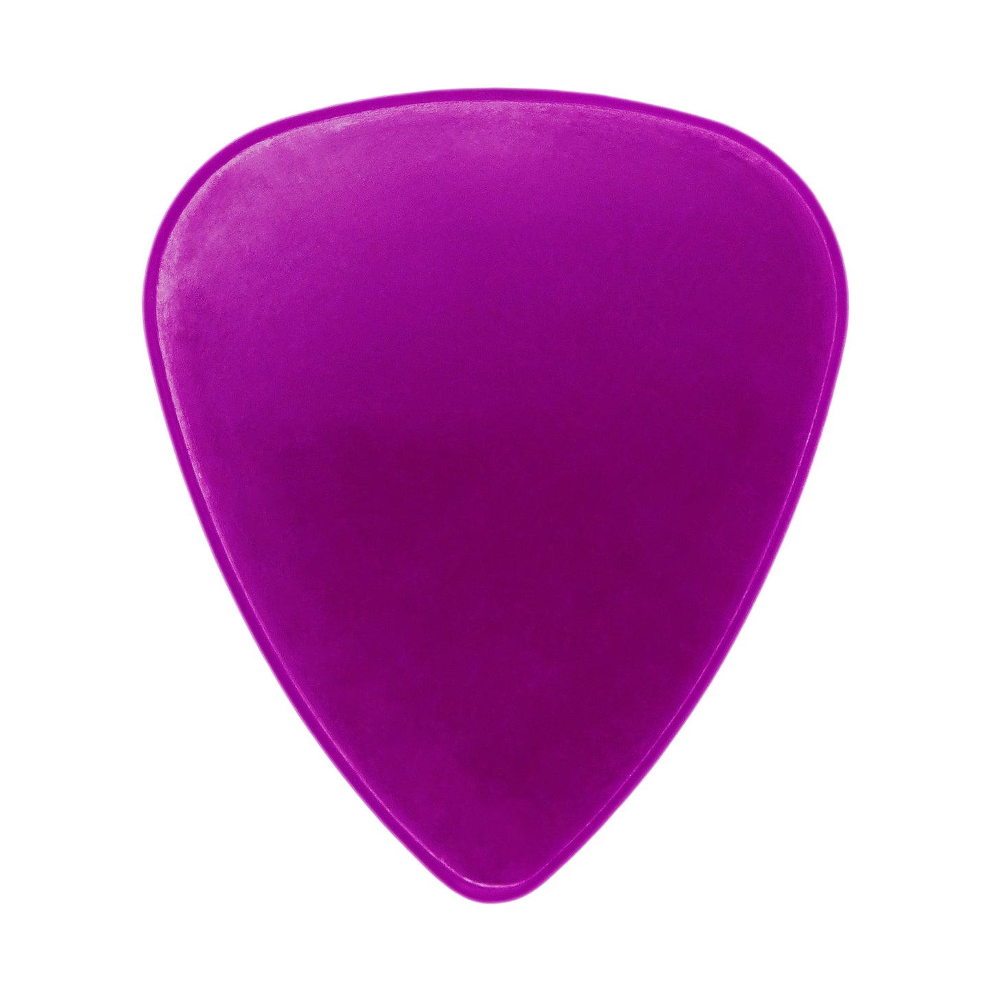 Nylon Purple Guitar Or Bass Pick - 0.96 mm Heavy Gauge - 351 Shape