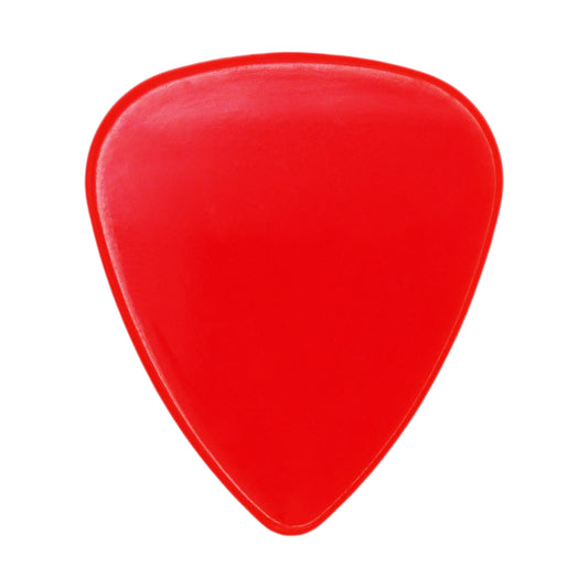 Nylon Red Guitar Or Bass Pick - 0.96 mm Heavy Gauge - 351 Shape