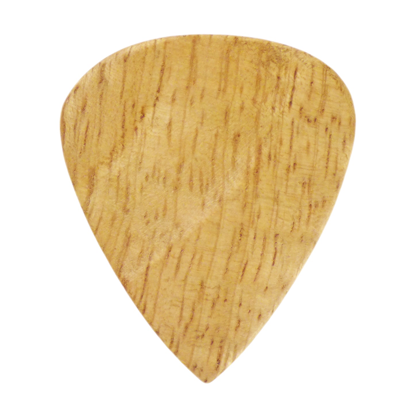 Mango Wood Guitar Or Bass Pick - 3.0 mm Ultra Heavy Gauge - 351 Groove Shape - Natural Finish Handmade Specialty Exotic Plectrum