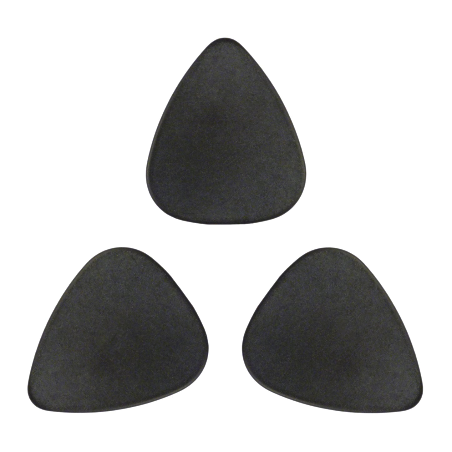 Delrin Black Guitar Or Bass Pick - 1.5 mm Ultra Heavy Gauge - 351 Shape