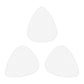 ABS Plastic White Guitar Or Bass Pick - 0.71 mm Medium Gauge - 351 Shape