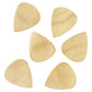 Maple Wood Guitar Or Bass Pick - 3.0 mm Ultra Heavy Gauge - 351 Groove Shape - Natural Finish Handmade Specialty Exotic Plectrum