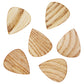 Ash Wood Guitar Or Bass Pick - 1.5 mm Heavy Gauge - 351 Shape - Natural Finish Handmade Specialty Exotic Plectrum